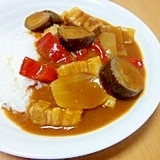 夏の赤い野菜カレー＊